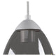 Para Cone Pendelleuchte mit grauem Reflektor für warmes Licht, Aluminiumbasis und elegantes Design.