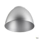 Para Dome Schirm aus Aluminiumreflektor für die PARA DOME Pendelleuchte in silberner Ausführung.