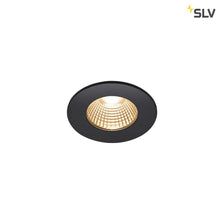 Patta-I LED Außen-Einbauleuchte Rund IP65 Schwarz, schwarze LED-Deckenleuchte für Außenbereich