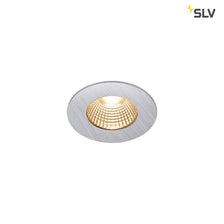 Patta-I LED Außen-Einbauleuchte Rund IP65 Silber für außen und Feuchträume, dim-to-warm, SLV