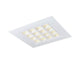 Pavano 620 Deckenleuchte Weiß 4000K in modernem Design mit quadratischem LED-Raster.