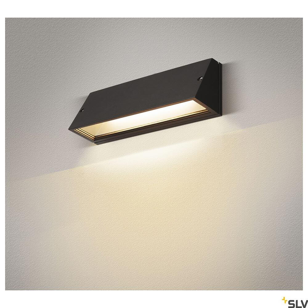 Pema LED Wandaufbauleuchte Outdoor CCT - schwarz, moderne Wandleuchte für Außenbereiche mit CCT-Funktion.