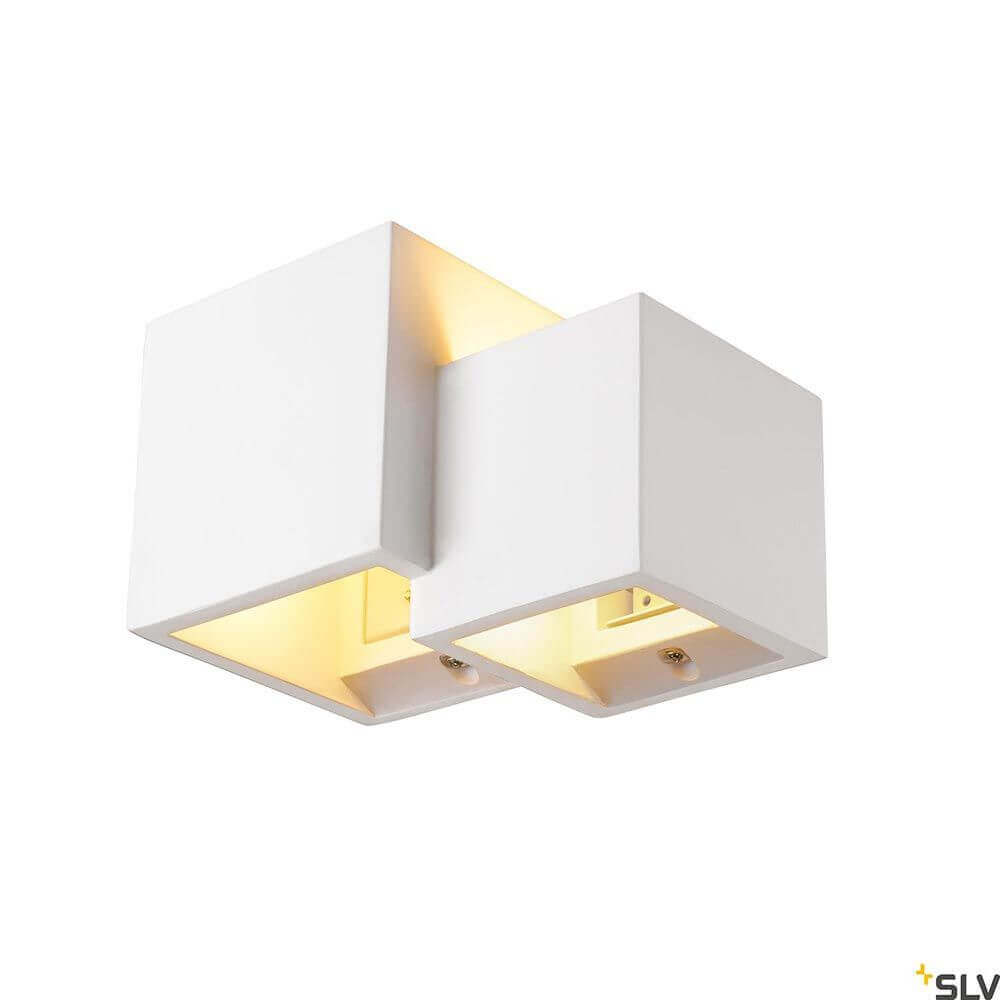 Plastra Cubes Wandleuchte Weiß
