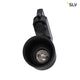 Puri Track QPAR51 Schwarz inkl. 3P.-Adapter für Hochvoltstrahler mit GU10 Sockel.