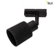 Puri Track Spot QPAR51 Schwarz inkl. 1P.-Adapter dreh- und schwenkbarer Hochvoltstrahler