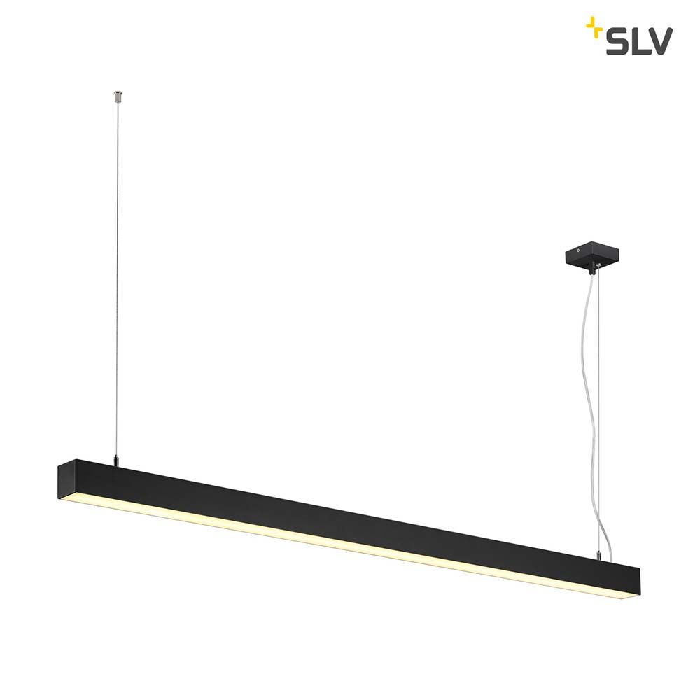 Q-Line Dali Single LED Pendelleuchte Dimmbar Schwarz