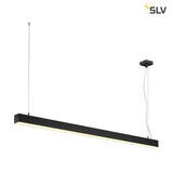 Q-line dali enkele led hanger lamp dimable zwart