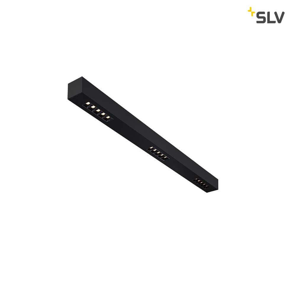 Q-Line LED Deckenaufbauleuchte 1m Schwarz 4000K