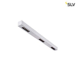 Q-Line LED Deckenaufbauleuchte 1m Silber 3000K