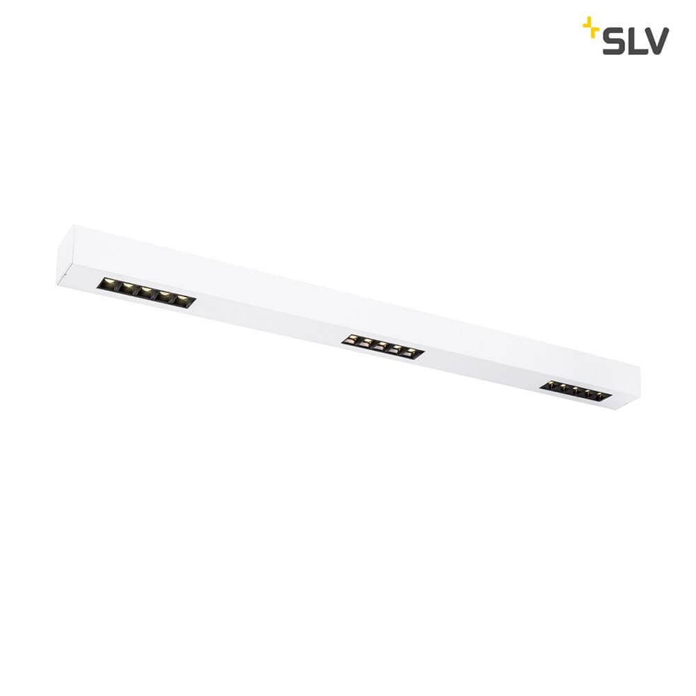 Q-Line LED Deckenaufbauleuchte 1m Weiß 4000K mit modernem Design und energieeffizienter Beleuchtung.