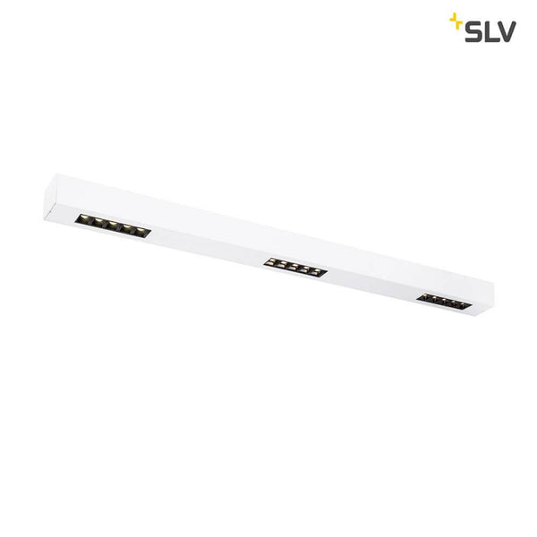 Q-Line LED Deckenaufbauleuchte 1m Weiß 4000K lineare weiße Deckenleuchte von SLV mit neutralweißem Licht