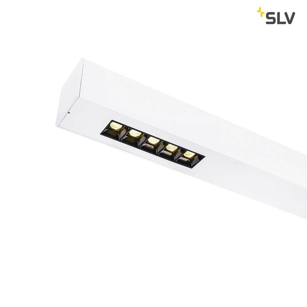 Q-Line LED Deckenaufbauleuchte 1m Weiß 4000K mit modernem Design und energiesparender LED-Technologie.