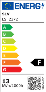 Q-Line LED Deckenaufbauleuchte 2m Silber 4000K