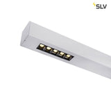 Q-Line LED Deckenaufbauleuchte 2m Silber 4000K