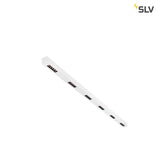 Q-Line LED Deckenaufbauleuchte 2m in Weiß, warmweißes Licht, für Bildschirmarbeitsplatz geeignet.