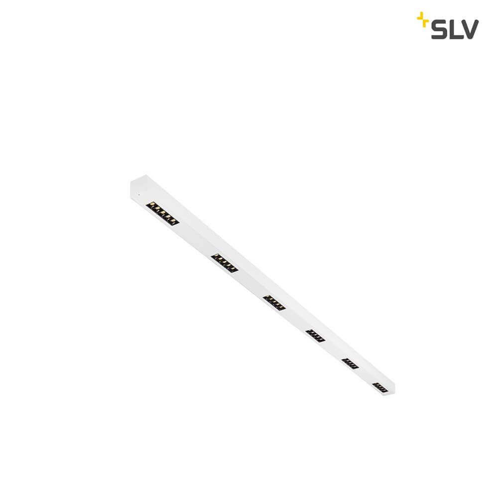 Q-Line LED Deckenaufbauleuchte in Weiß, 2m lang, 4000K, TRIAC dimmbar, ideal für Bildschirmarbeitsplätze.