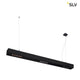 Q-Line LED Pendelleuchte 1m Schwarz 3000K in modernem Design mit hochwertigen LED-Leuchten.