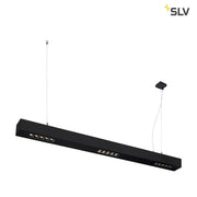 Q-Line Lámpara LED colgante 1m negro 4000K
