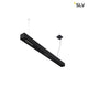 Q-Line LED Pendelleuchte 1m Schwarz 4000K mit modernen LEDs und elegantem Design.