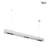 Q-Line LED Pendelleuchte 1m Silber 4000K