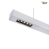 Q-Line LED Pendelleuchte 1m Silber 4000K