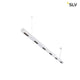 Q-Line LED Pendelleuchte 2m Silber 4000K - moderne Deckenleuchte in Silber mit dimmbarem LED-Treiber