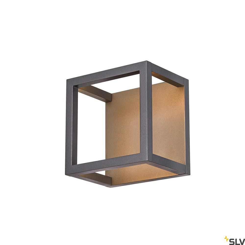 Quadrulo XS LED outdoor ceiling light anthracite