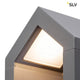 Rascali LED Außen-Wandaufbauleuchte Anthrazit 3000K mit innovativem Design und LED Lichtquelle.