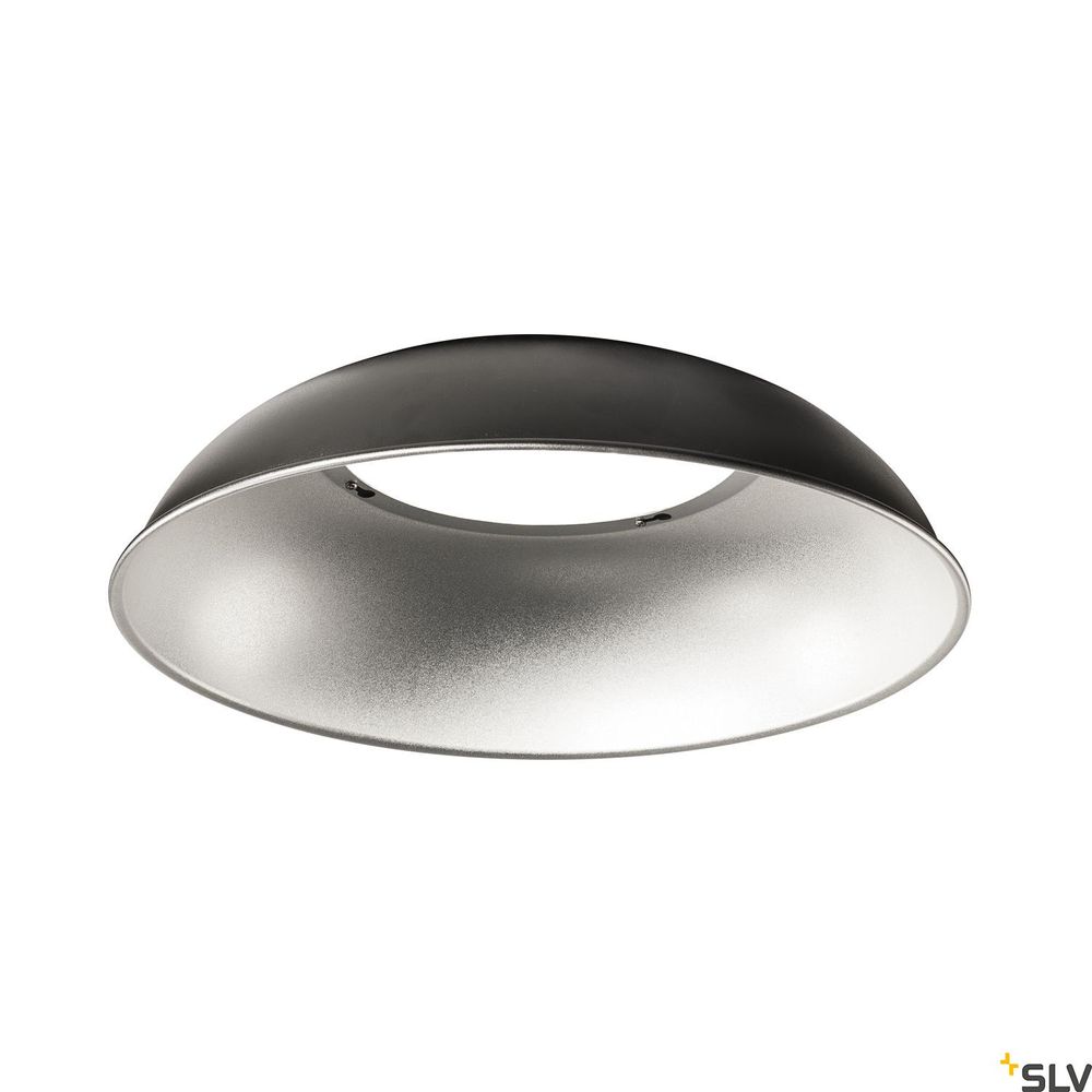 Reflektor für Para Flac LED Pendelleuchte von SLV, elegantes Design in Schwarz und Silber.