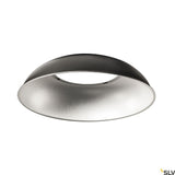 Reflektor für Para Flac LED Pendelleuchte von SLV, elegantes Design in Schwarz und Silber.
