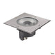 Rocci 200 LED Bodeneinbauleuchte 120° mit Edelstahlblende und runder Glasabdeckung für Außenbereich.