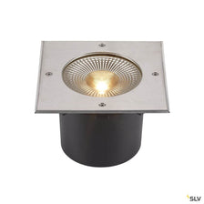 Rocci 200 LED Bodeneinbauleuchte 120° mit Edelstahlblende und Einbautopf für den Außenbereich