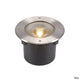 Rocci 200 LED Bodeneinbauleuchte 120° mit Edelstahlblende und klarer Glasabdeckung für Außenbereich.