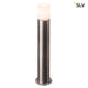 Rox Acryl 90 Pole Außen-Stehleuchte IP44 aus Edelstahl mit opalem Acryl für den Außenbereich.