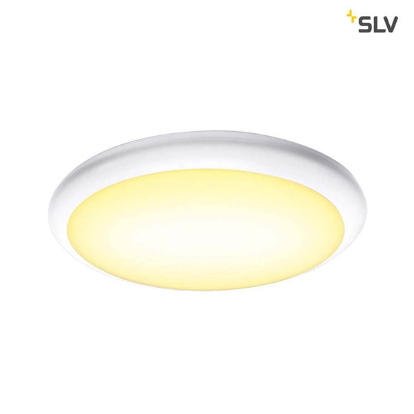 Ruba 16 LED Surface-mounted outdoor luminaire White IP65 - modern wall and ceiling light for outdoor areas