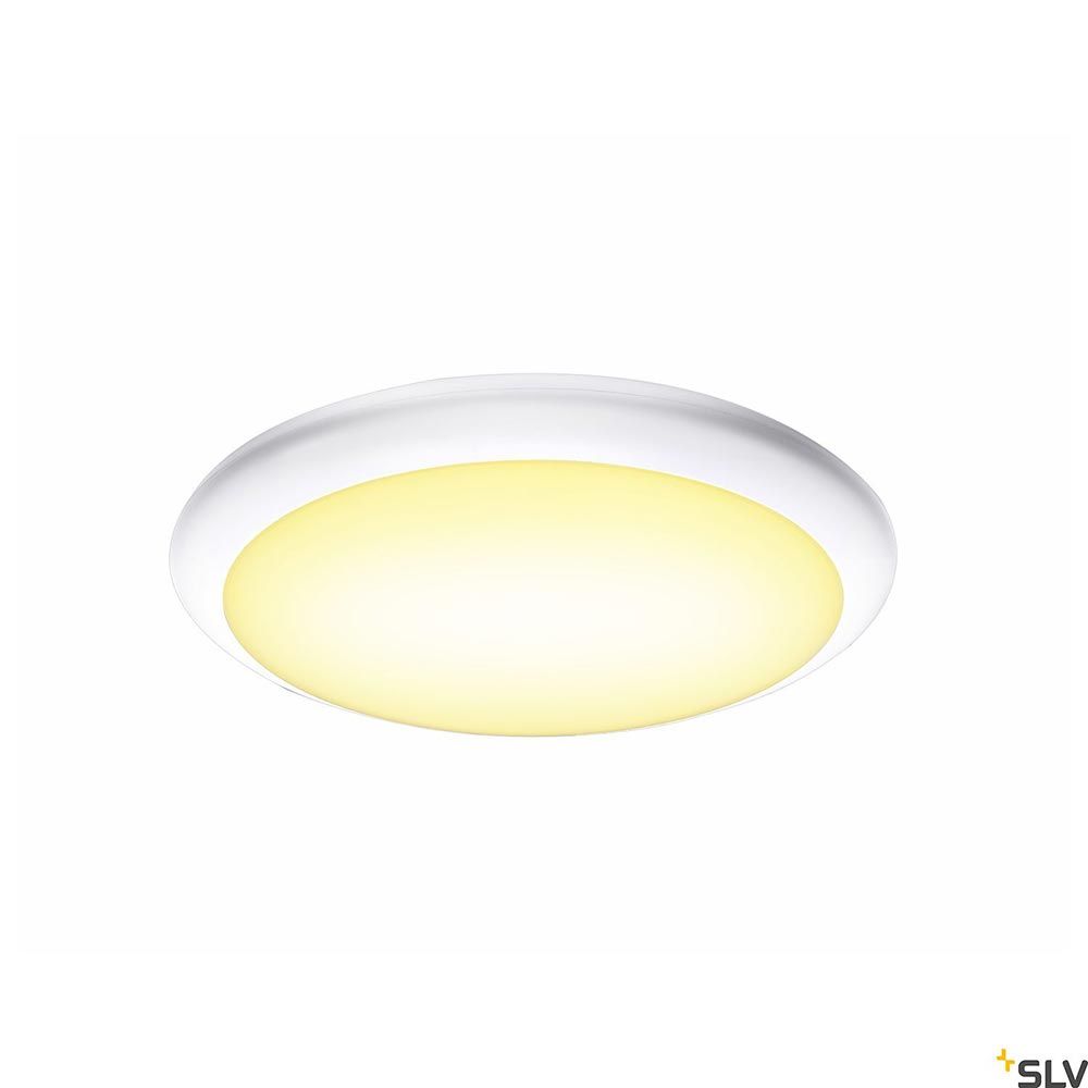 Ruba a LED Outdoor Wall e soffitto staffa bianca CCT