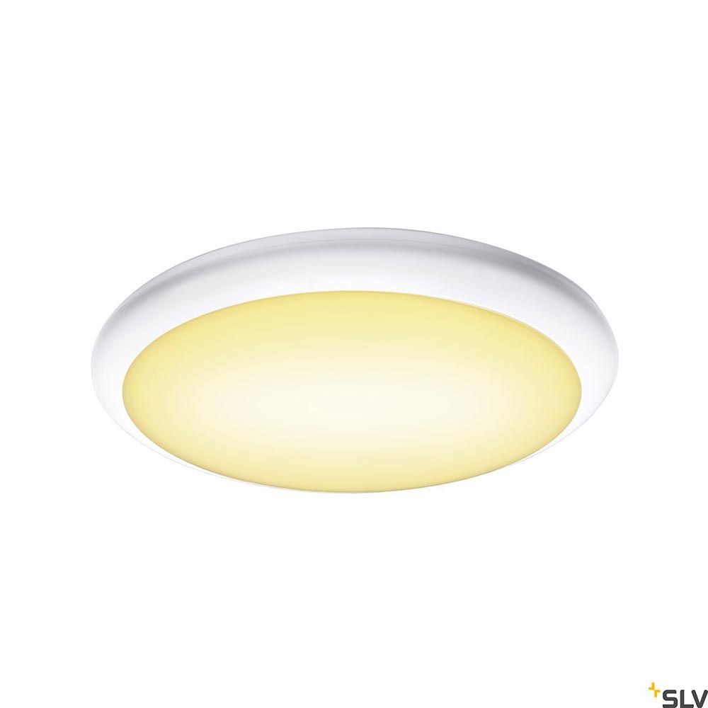 Ruba a LED Outdoor Wall e soffitto staffa bianca CCT