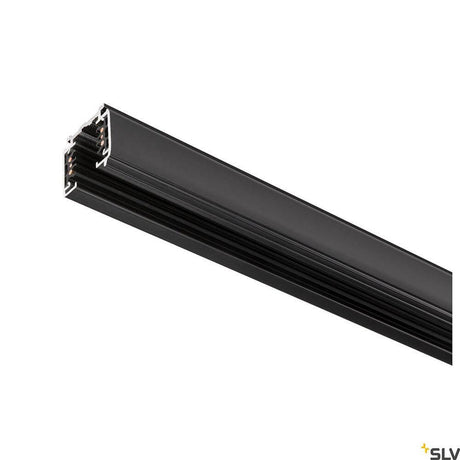 S-Track Dali Schiene in Schwarz: DALI kompatible Aluminium Trägerschiene für 3Phasen-Aufbauschienen-Systeme