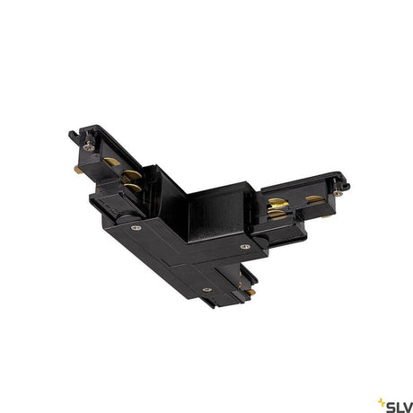 S-Track Dali T-Verbinder links schwarz für SLV 3-Phasen DALI System