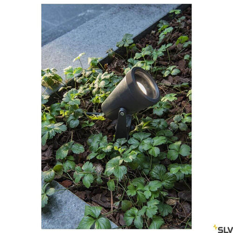 Samrina Single Outdoor Erdspießleuchte Schwarz