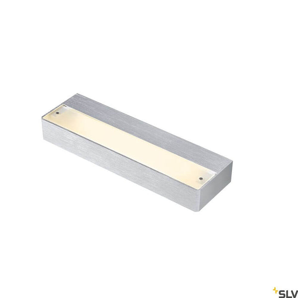 Applique Sedo 7 3000K Alu au design moderne avec surface argentée.