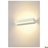 Sedo 7 Wandlampe in Weiß mit warmem 3000K Licht, modernes Design für stilvolle Raumbeleuchtung.