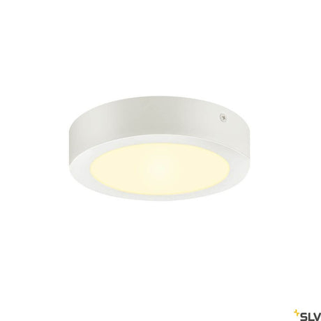 Czujnik 18 Lampa sufitowa LED 3000K okrągła biała