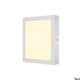 Senser 24 LED Deckenlampe 3000K Eckig Weiß in minimalistischen Design und warmem Licht