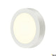Senser LED Wand- & Deckenaufbauleuchte Ø 16,5cm mit dimmbarem Licht, 4000K und langer Lebensdauer.