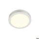 Senser LED Deckenaufbauleuchte in Weiß, dimmbar, 4000K, langlebige Premium-LED, ideal für Wohnräume.