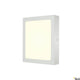 Senser LED Wand- und Deckenleuchte in Weiß mit dimmbarem Licht 4000K, energieeffizient und langlebig.