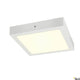 Senser LED Wand- und Deckenaufbauleuchte in Weiß, dimmbar, 4000K für nachhaltige Beleuchtung.