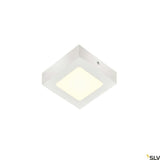 Senser LED Wand- und Deckenaufbauleuchte in Weiß, dimmbar mit 4.000 Kelvin, nachhaltige Premium-LED von SLV.
