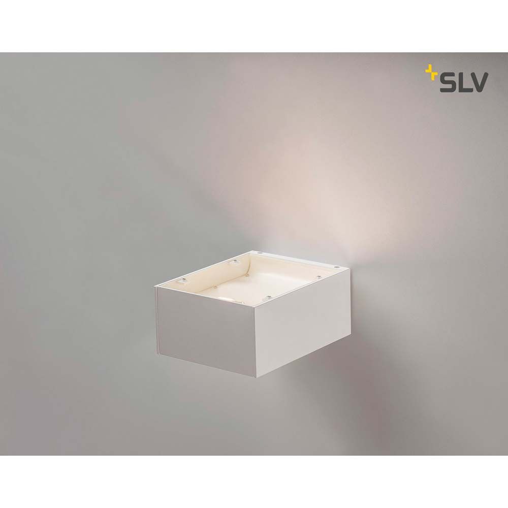 Shell 15 LED Wandaufbauleuchte Weiß